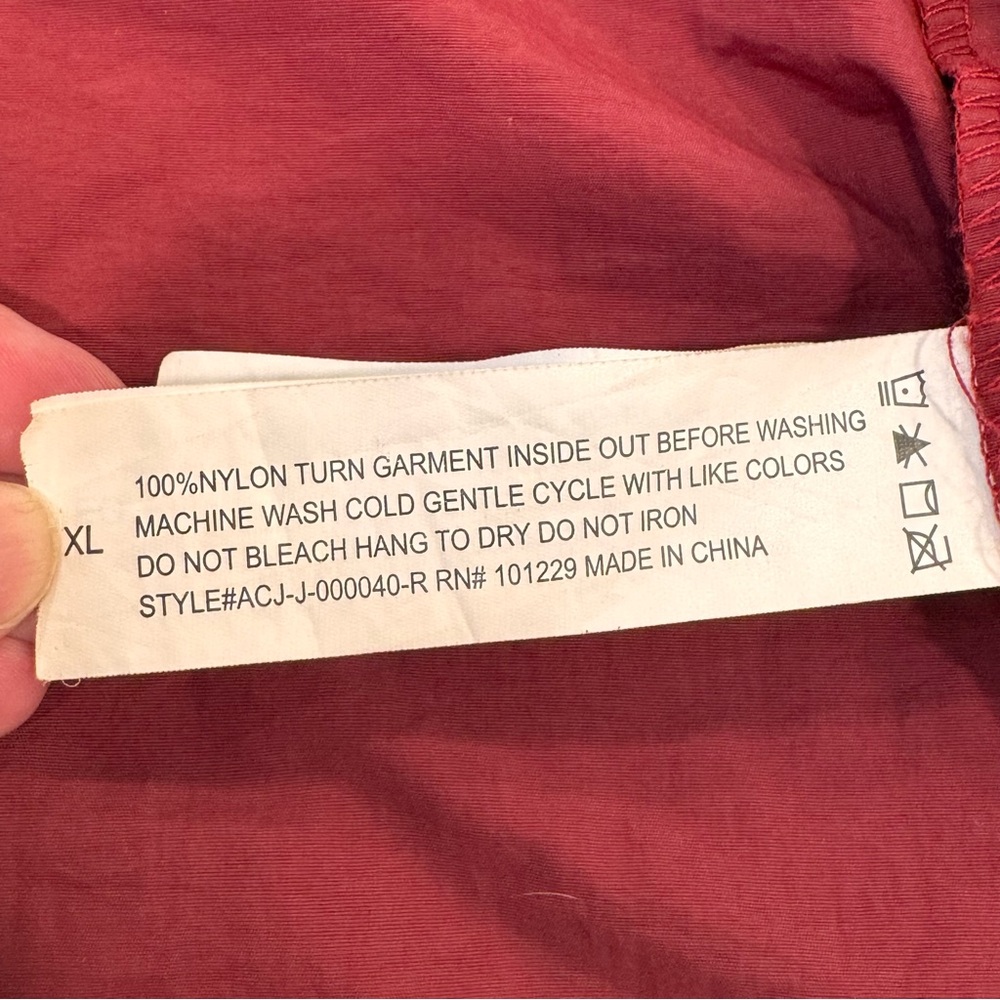 Ashley sunrise Collection lightweight jacket XL, Maroon - Picture 7 of 11